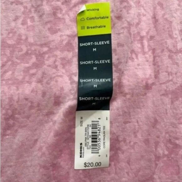 Tek Gear Essential Top - Pink - Size Medium - Picture 6 of 6